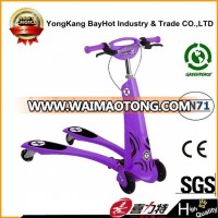 New Kids scooter 3 wheel swing scooter Dragon three wheel swing scooter for kids